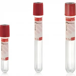 Tubo de sangre con gel y activador