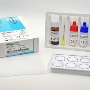 Latex – Aglutinación en porta RPR Carbón