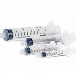 Jeringa 3 cuerpos Luer Lock