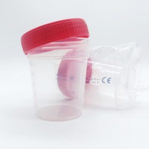 Contenedor orina 120 ml PP  B/unitaria C/250 uds.