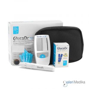 Glucómetro + Bolígrafo + Tiras + Lancetas
