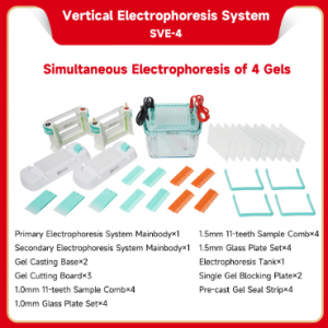Cubeta de electroforesis vertical 2 geles